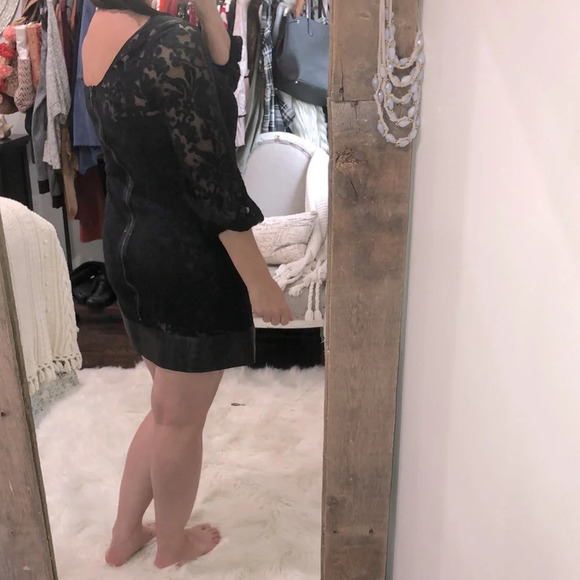 LAUNDRY by Shelli Segal size 12 Petite lace dress - Picture 2 of 5